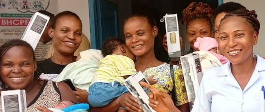 Women receiving care